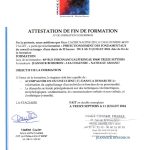 Attestation Perfectionnement des fondamentaux du conseil en image