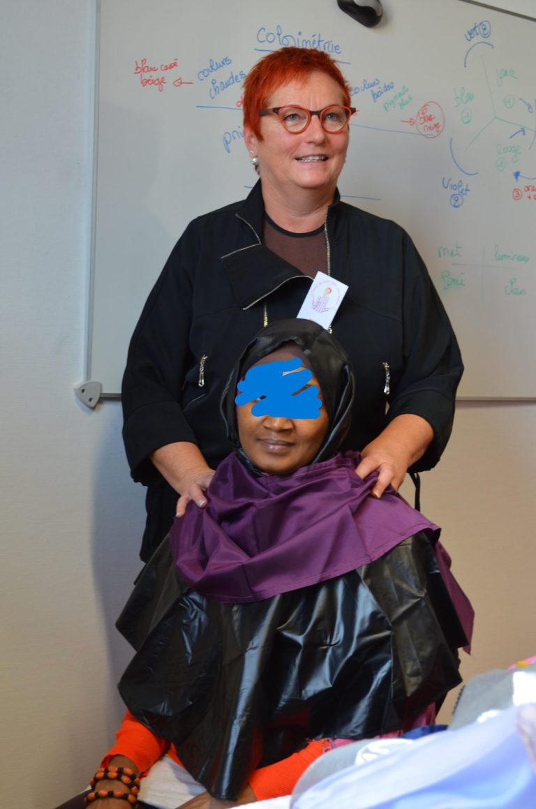 Nadine Cazier socio-esthéticienne - atelier et soin socio-esthétique